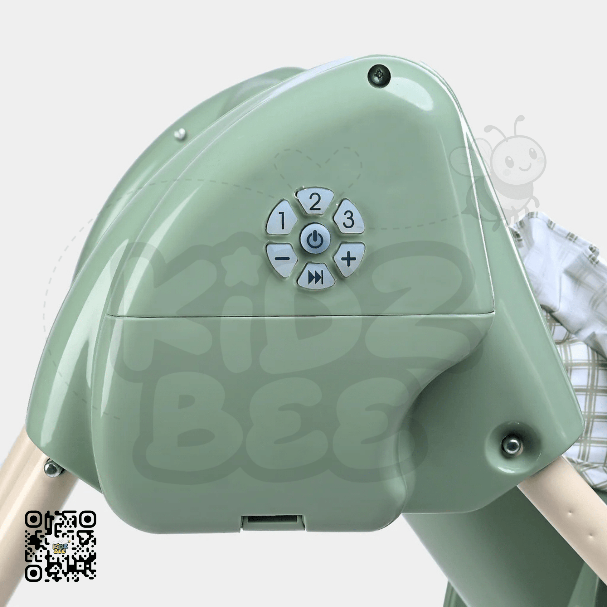 Auto‑Swing High Chair – 2‑in‑1 Baby Seat & Swing 5‑Point Harness - Kidz bee – Buy Online in Pakistan | Best Price