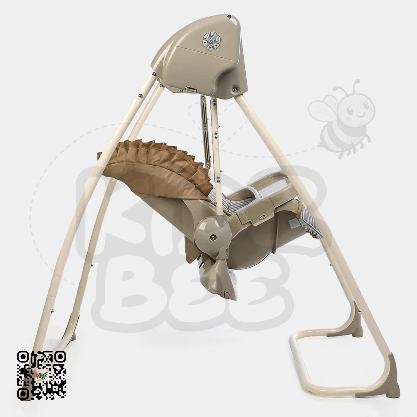 Auto‑Swing High Chair – 2‑in‑1 Baby Seat & Swing 5‑Point Harness - Kidz bee – Buy Online in Pakistan | Best Price
