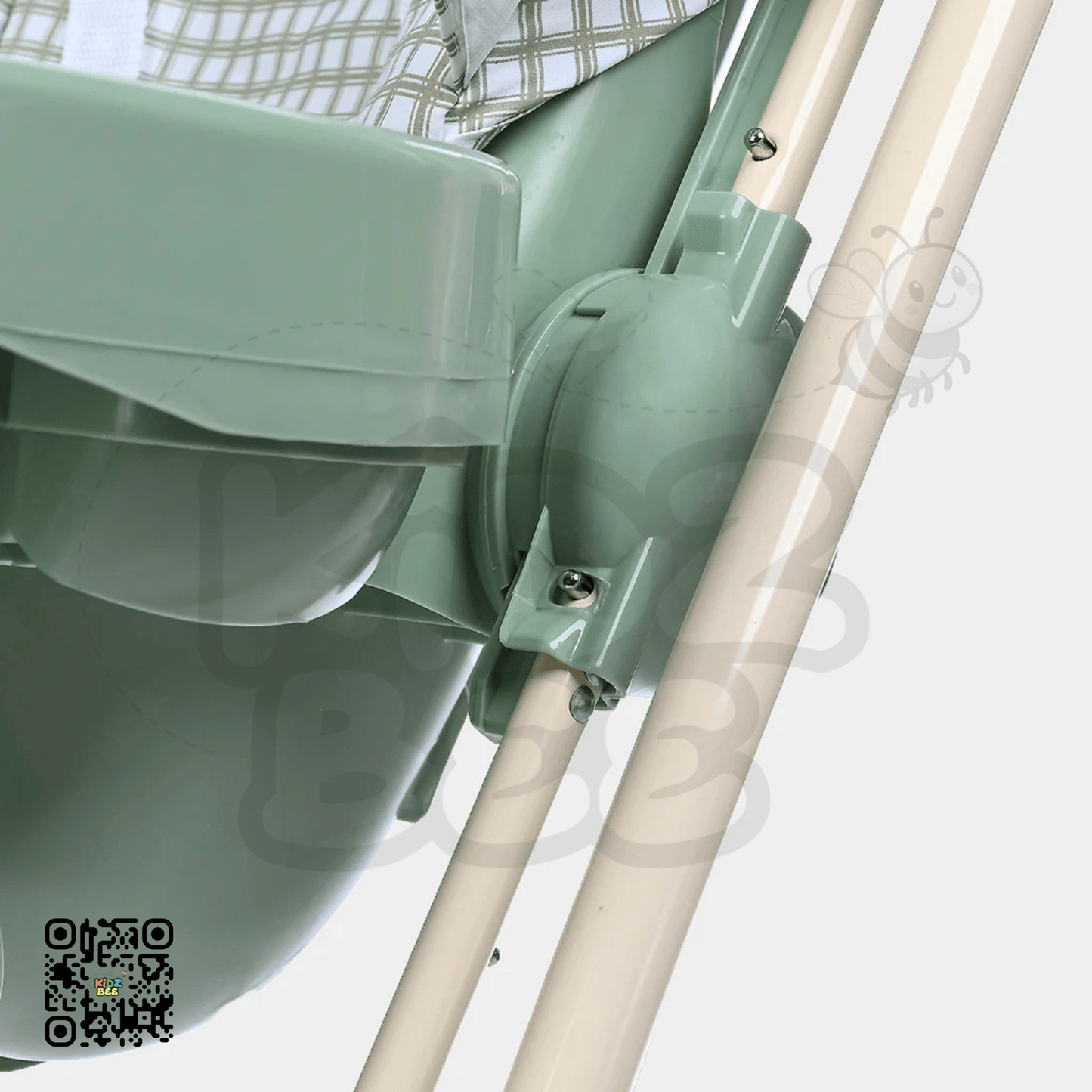 Auto‑Swing High Chair – 2‑in‑1 Baby Seat & Swing 5‑Point Harness - Kidz bee – Buy Online in Pakistan | Best Price