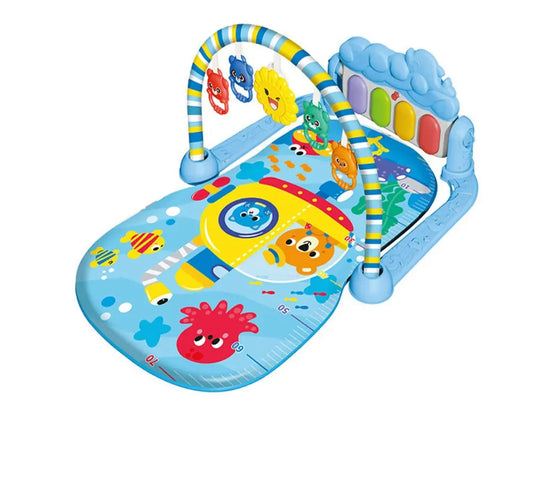 Joyous Baby Gym Puzzle Mat Educational Rack Baby Toys Music Play Mat with Piano JY-16