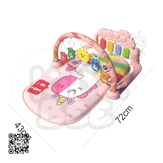Baby Gym Puzzle Mat Educational Rack Baby Toys Music Play Mat with Piano JY - 12 - Kidz bee – Buy Online in Pakistan | Best Price