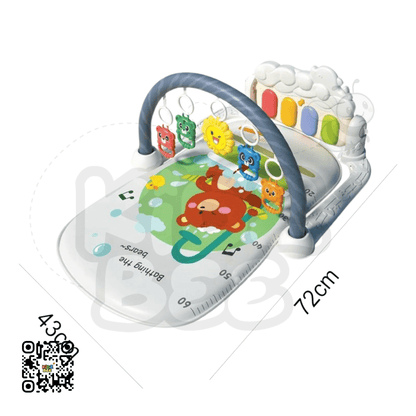 Baby Gym Puzzle Mat Educational Rack Baby Toys Music Play Mat with Piano JY - 13 - Kidz bee – Buy Online in Pakistan | Best Price