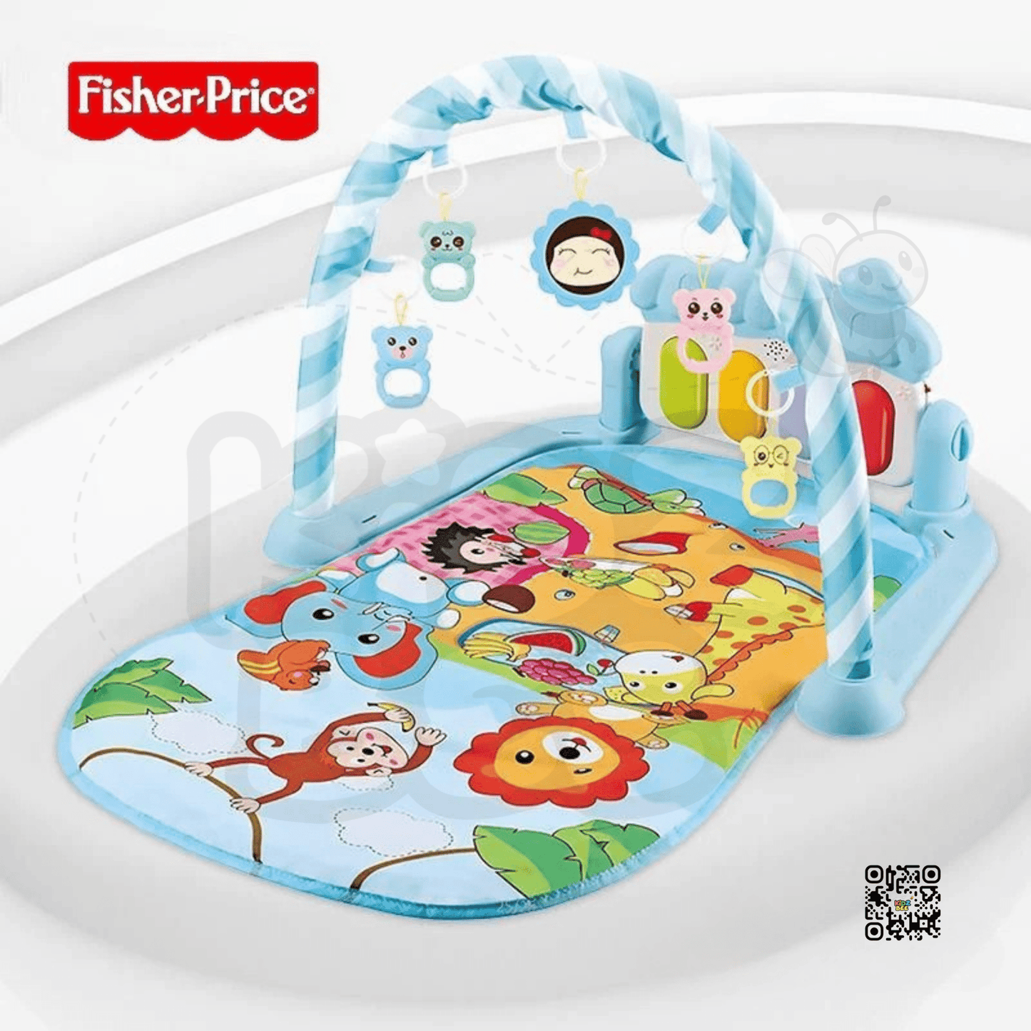 Baby Piano Play Mat – Musical Puzzle Mat with Activity Rack - Kidz bee – Buy Online in Pakistan | Best Price