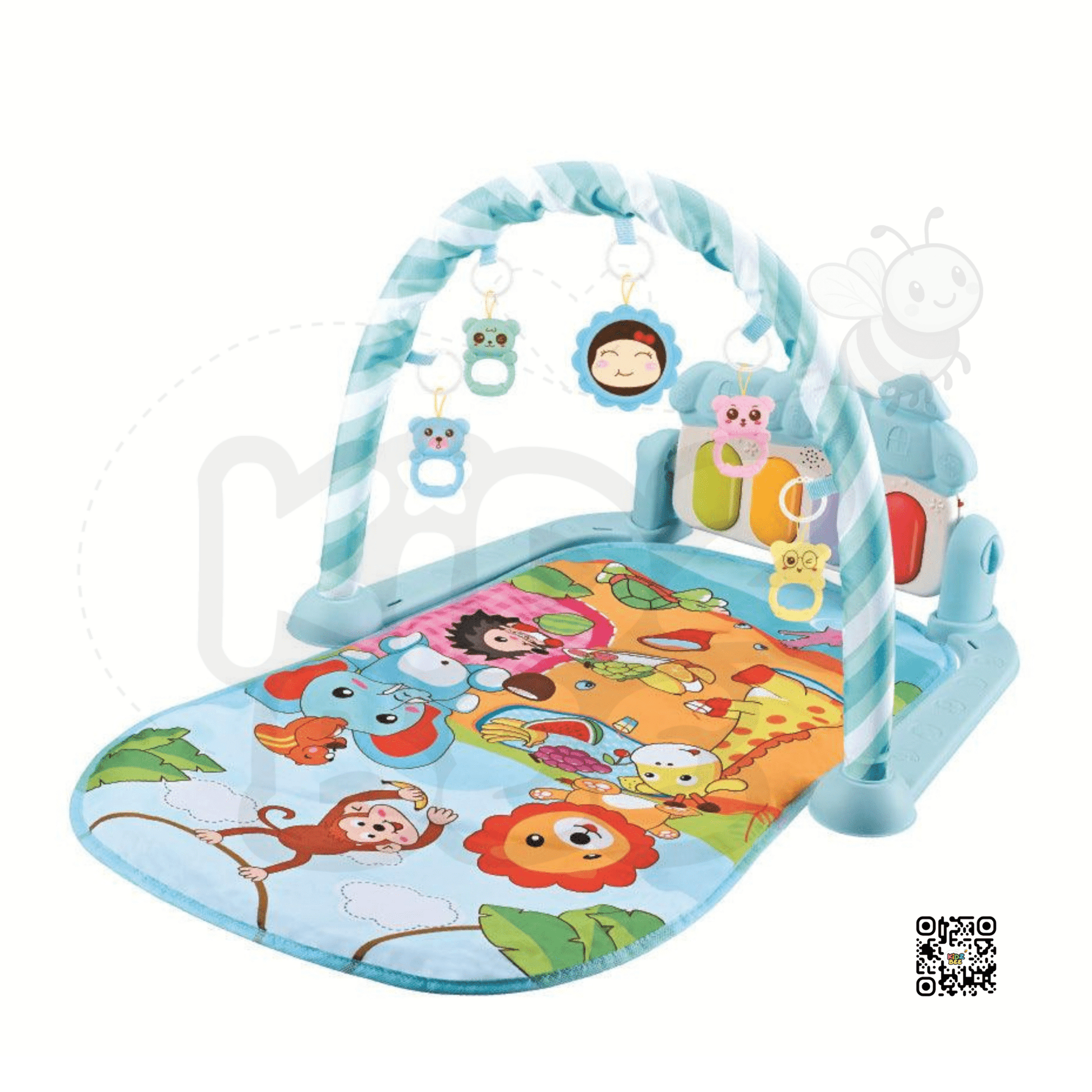 Baby Piano Play Mat – Musical Puzzle Mat with Activity Rack - Kidz bee – Buy Online in Pakistan | Best Price