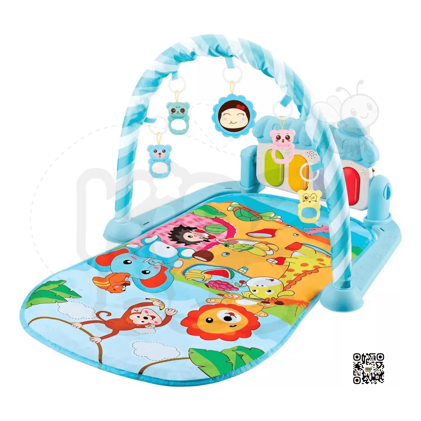 Baby Piano Play Mat – Musical Puzzle Mat with Activity Rack - Kidz bee – Buy Online in Pakistan | Best Price