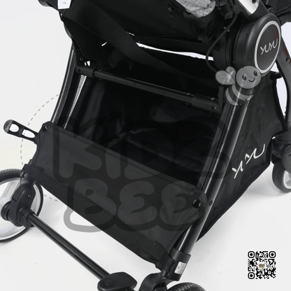 Baby Stroller – Foldable Design, 360° Dual Swivel Wheels & Padded Comfort Y7703 Grey - Kidz bee – Buy Online in Pakistan | Best Price