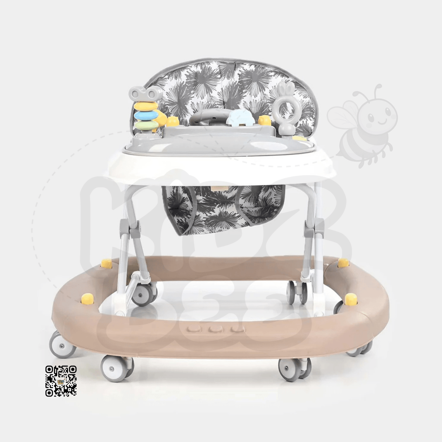 Baby Walker + Rocker 850 Brown - Kidz bee – Buy Online in Pakistan | Best Price