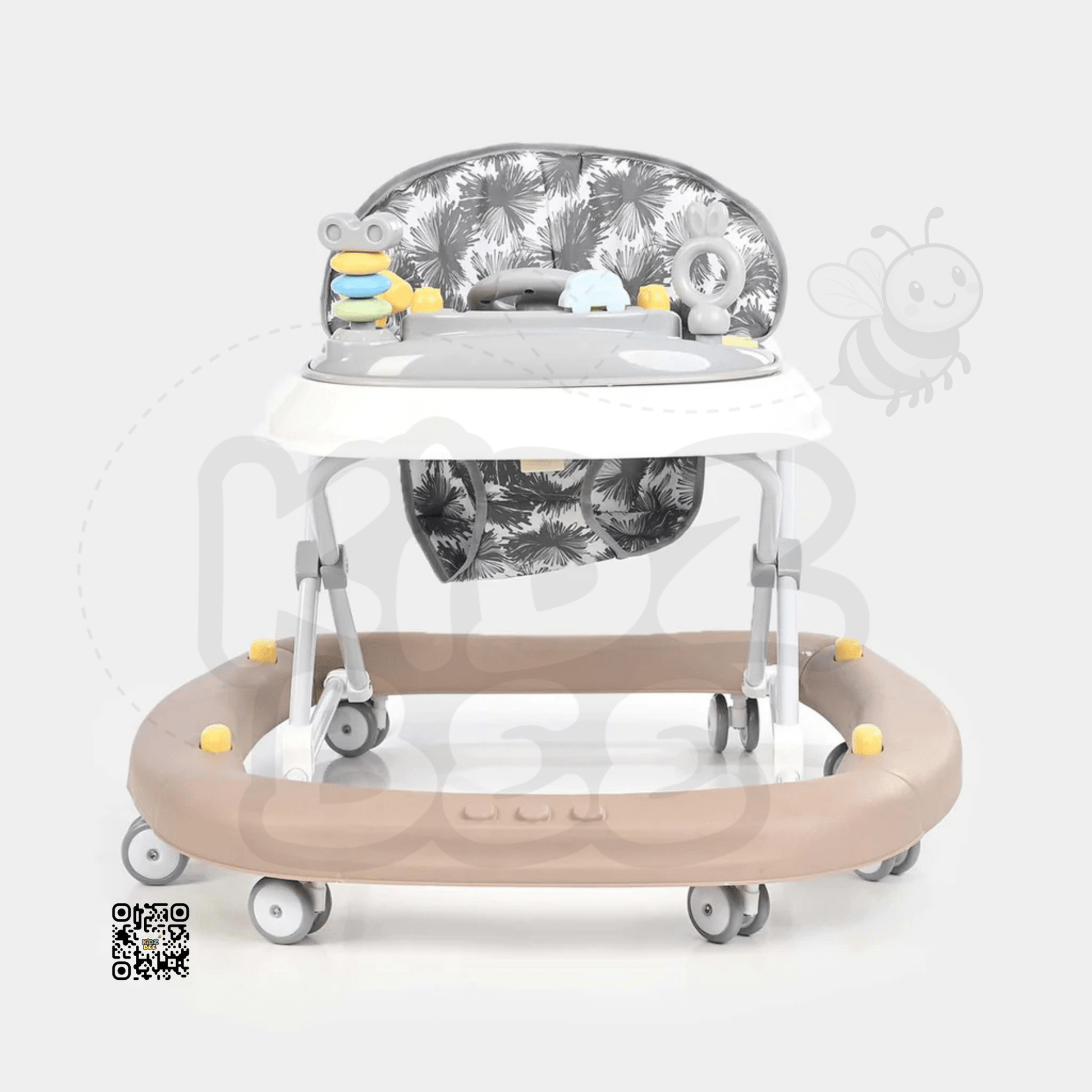 Baby Walker + Rocker 850 Brown - Kidz bee – Buy Online in Pakistan | Best Price