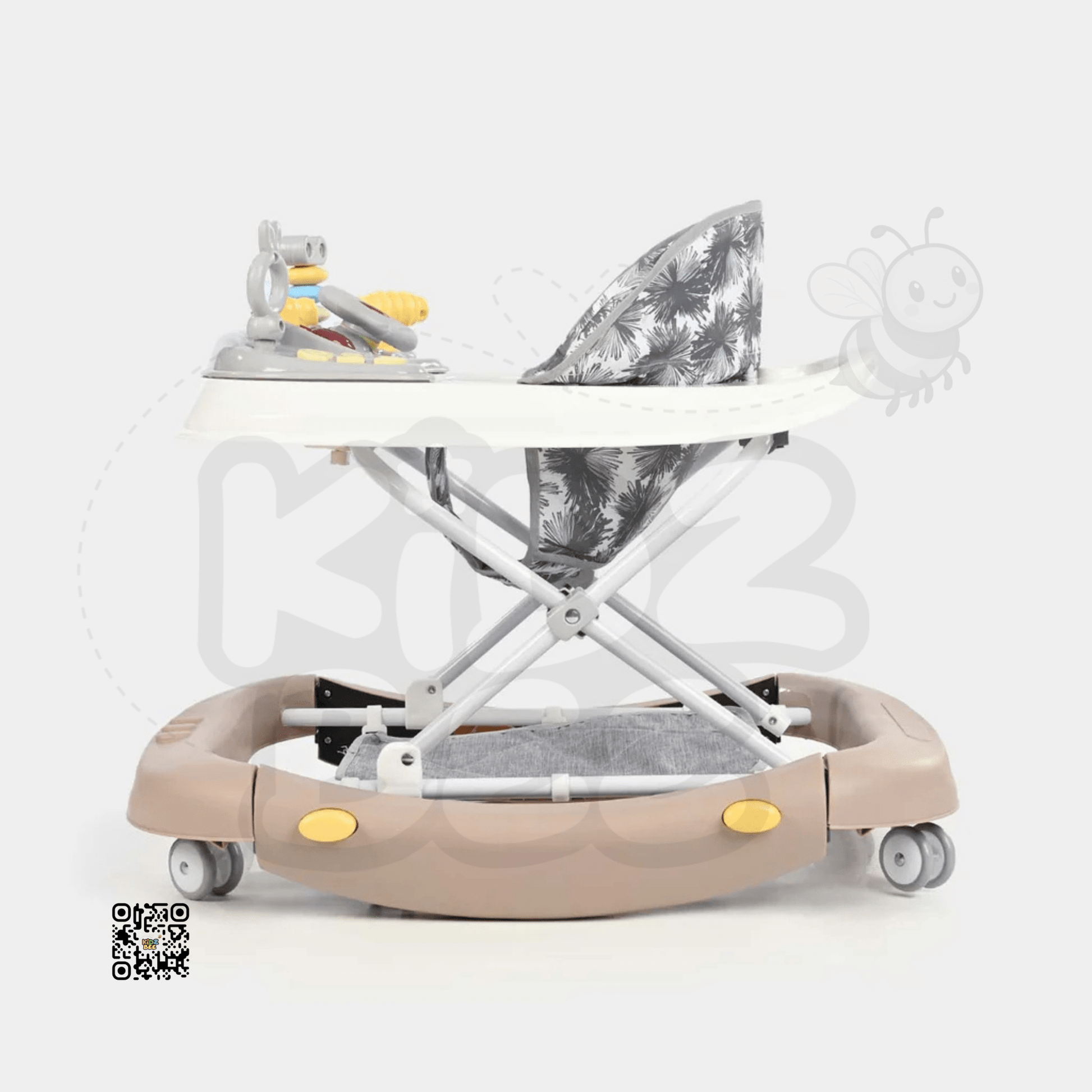 Baby Walker + Rocker 850 Brown - Kidz bee – Buy Online in Pakistan | Best Price