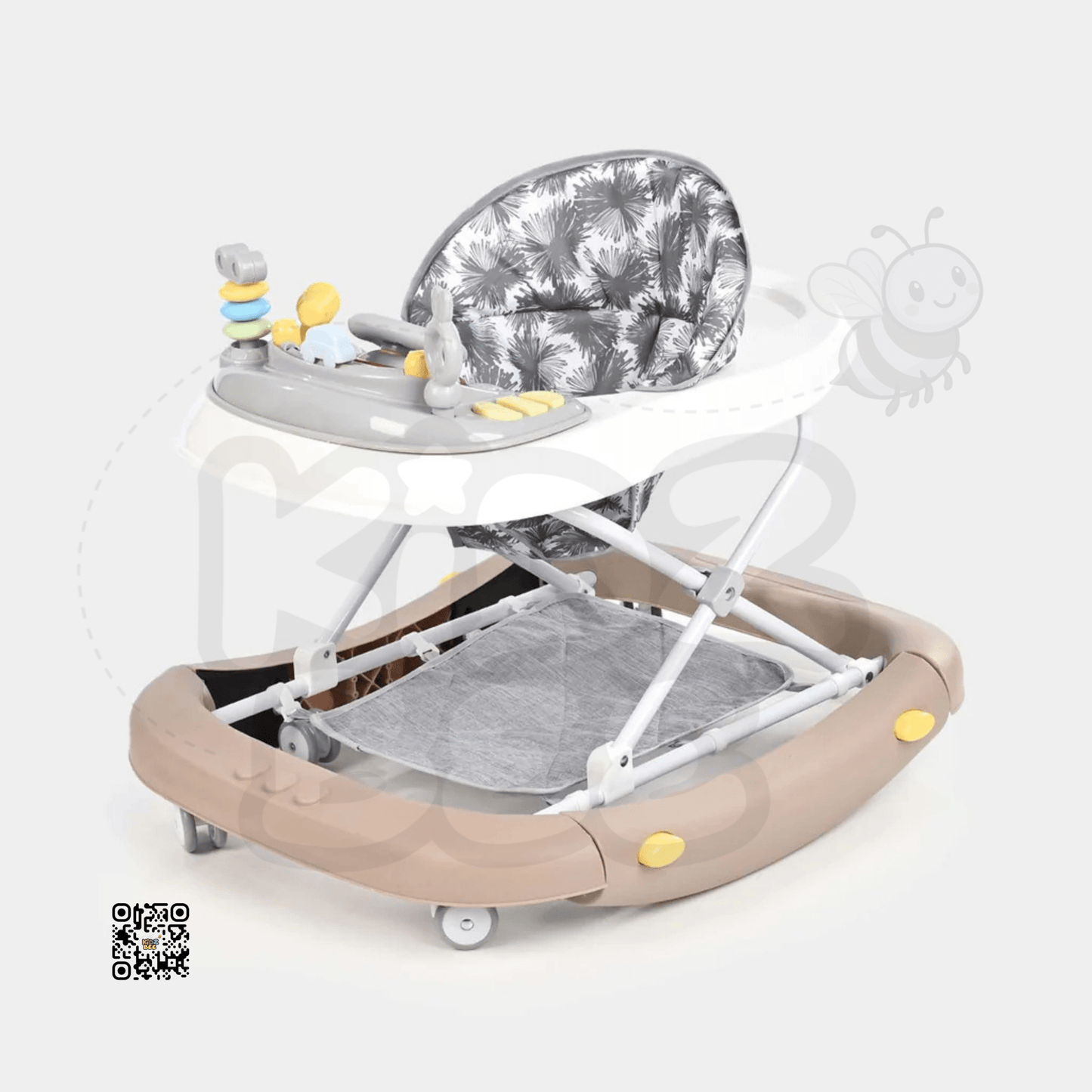 Baby Walker + Rocker 850 Brown - Kidz bee – Buy Online in Pakistan | Best Price