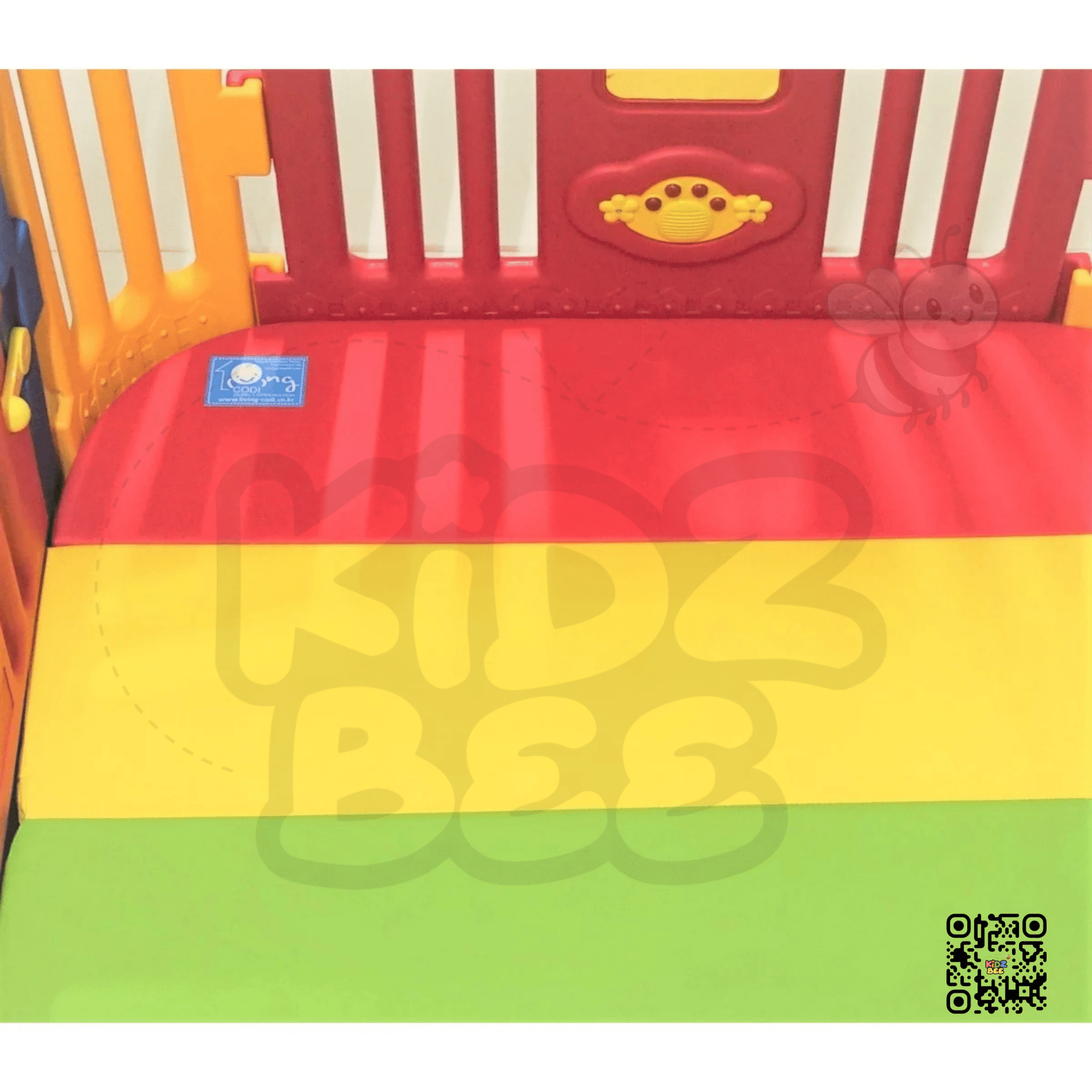 Candy‑Color Mat, Safe & Foldable Baby Play Fence - Kidz bee – Buy Online in Pakistan | Best Price