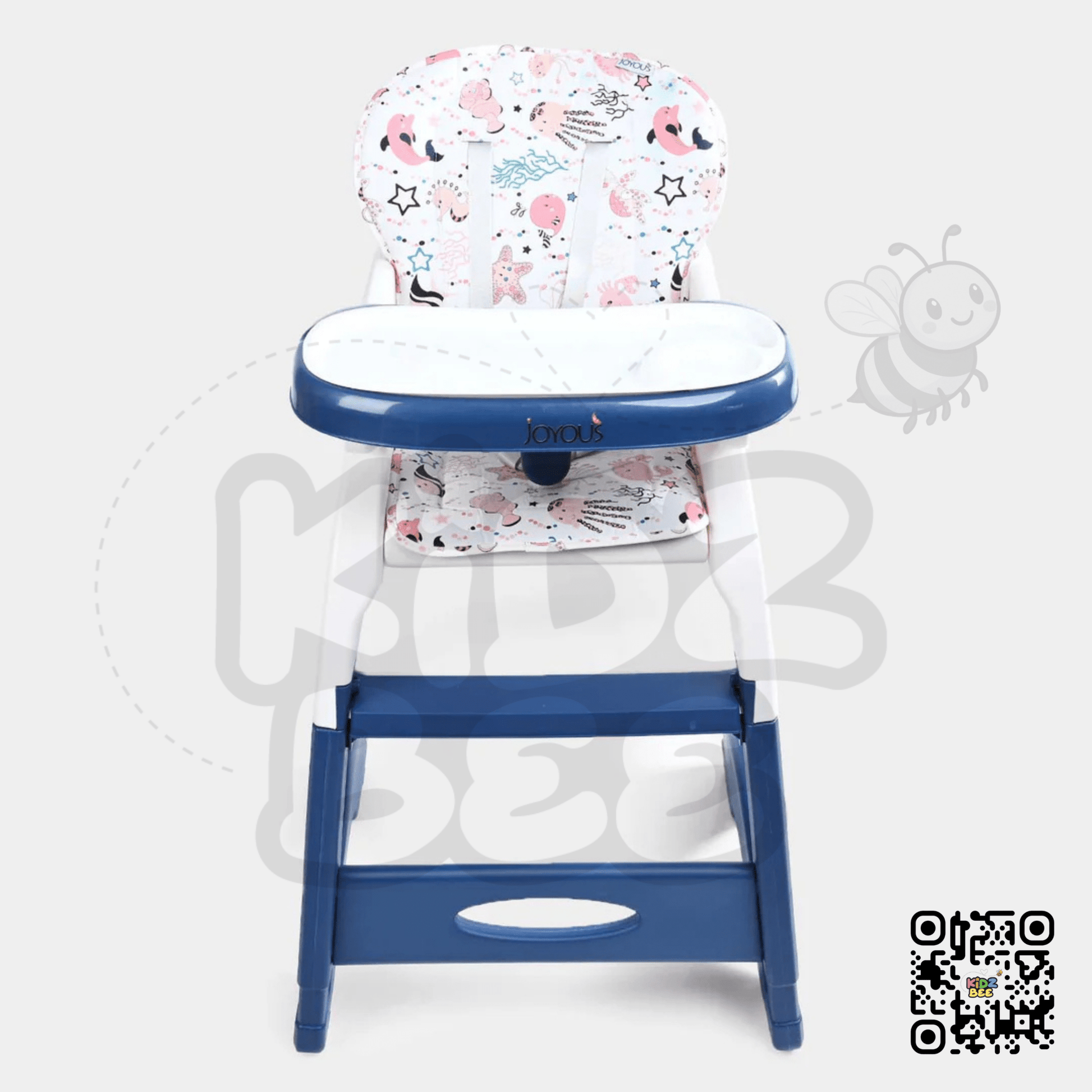 Convertible Feeding Chair with Adjustable Tray - Kidz bee – Buy Online in Pakistan | Best Price