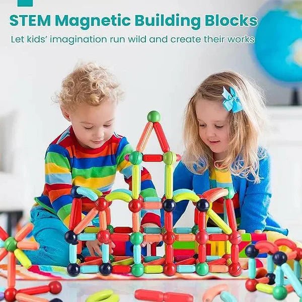 Creative 36pcs Magnetic Building Blocks Set - Kidz bee – Buy Online in Pakistan | Best Price