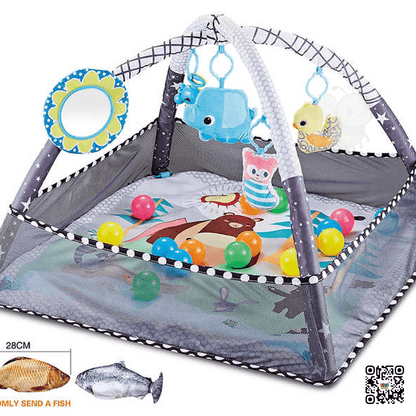 Fisher‑Price 3‑in‑1 Play Gym – Mat, Tummy Time & Piano 99881 - Kidz bee – Buy Online in Pakistan | Best Price
