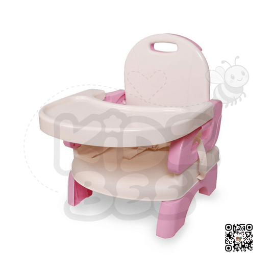 Folding Dining Booster with Adjustable Height & Safety Harness - Kidz bee – Buy Online in Pakistan | Best Price