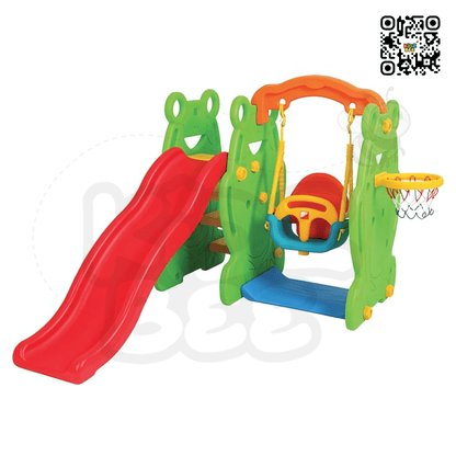 Frog Slide & Swing Set – Basketball Hoop - Kidz bee – Buy Online in Pakistan | Best Price