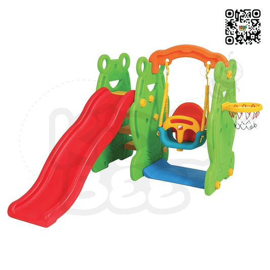 Frog Slide & Swing Set – Basketball Hoop - Kidz bee – Buy Online in Pakistan | Best Price