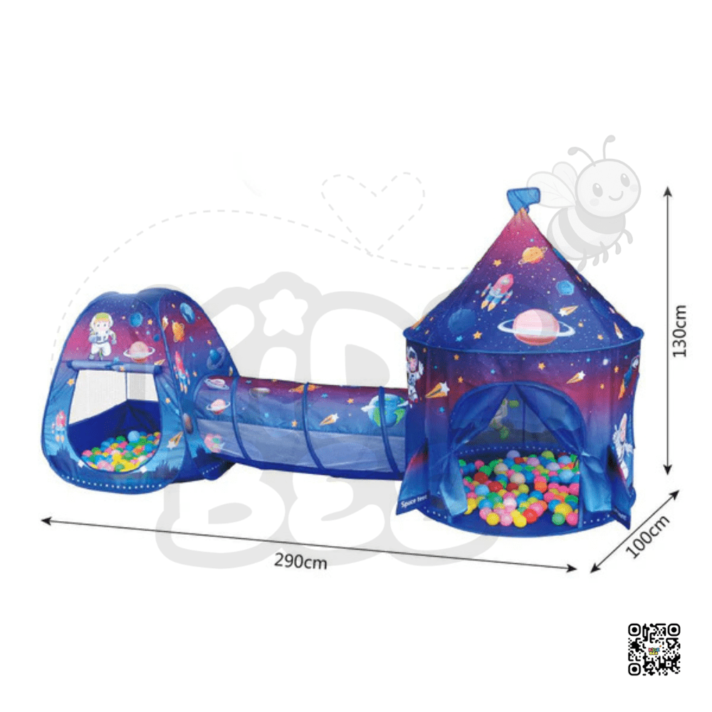 Galaxy Blue Starry Pop - Up Tent for Indoor & Outdoor Fun - Kidz bee – Buy Online in Pakistan | Best Price