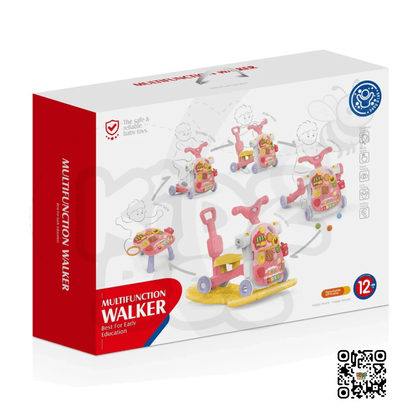 Huanger 5‑in‑1 Baby Activity Walker & Learning Scooter - Kidz bee – Buy Online in Pakistan | Best Price