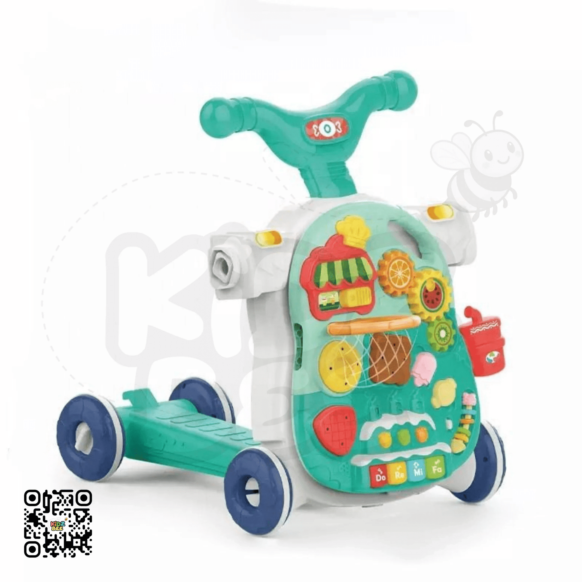 Huanger 5‑in‑1 Baby Activity Walker & Learning Scooter - Kidz bee – Buy Online in Pakistan | Best Price