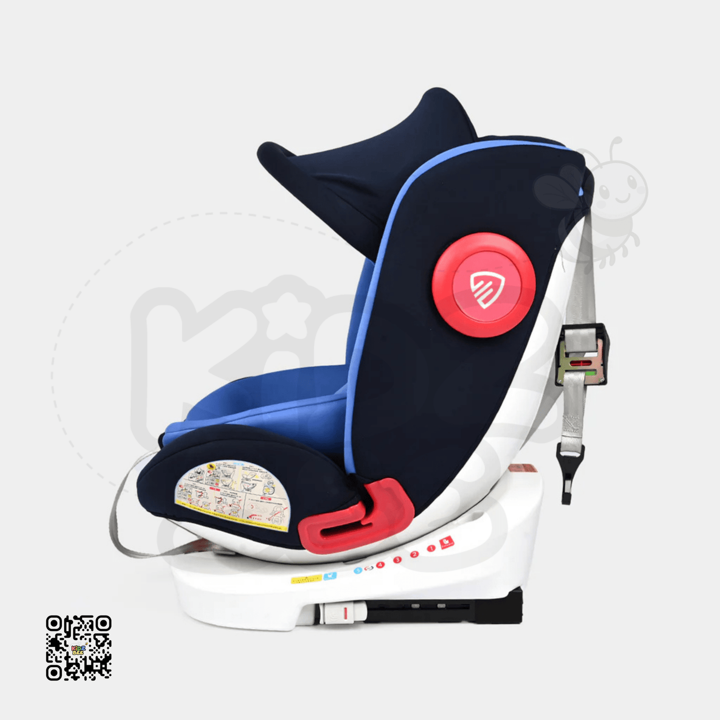 Infant Car Seat – Adjustable & Padded Baby Carrier with Safety Belt - Kidz bee – Buy Online in Pakistan | Best Price