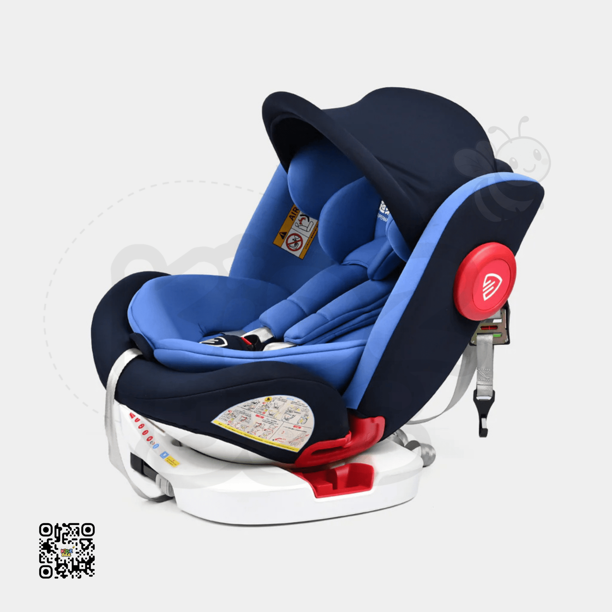 Infant Car Seat – Adjustable & Padded Baby Carrier with Safety Belt - Kidz bee – Buy Online in Pakistan | Best Price