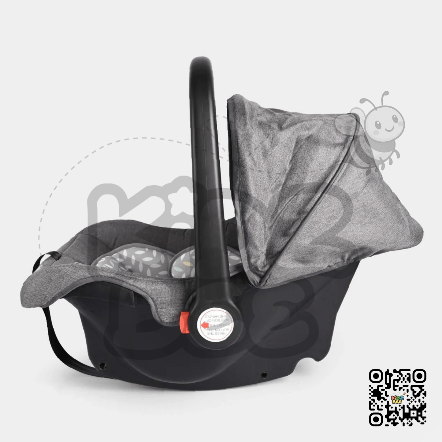 Infant Carrier with Canopy & Padded Handle - Kidz bee – Buy Online in Pakistan | Best Price