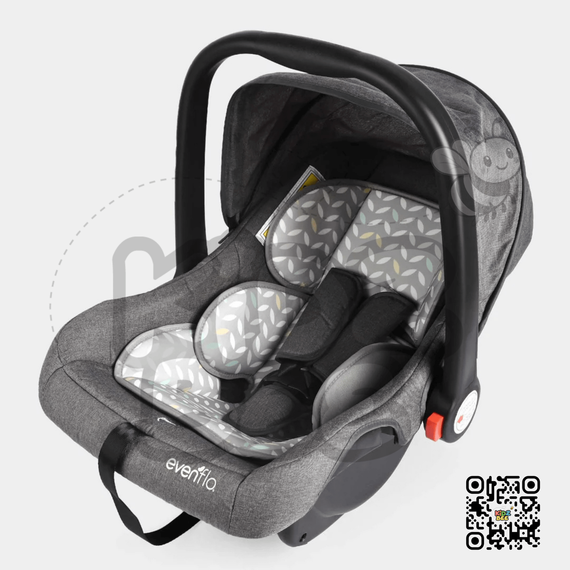Infant Carrier with Canopy & Padded Handle - Kidz bee – Buy Online in Pakistan | Best Price