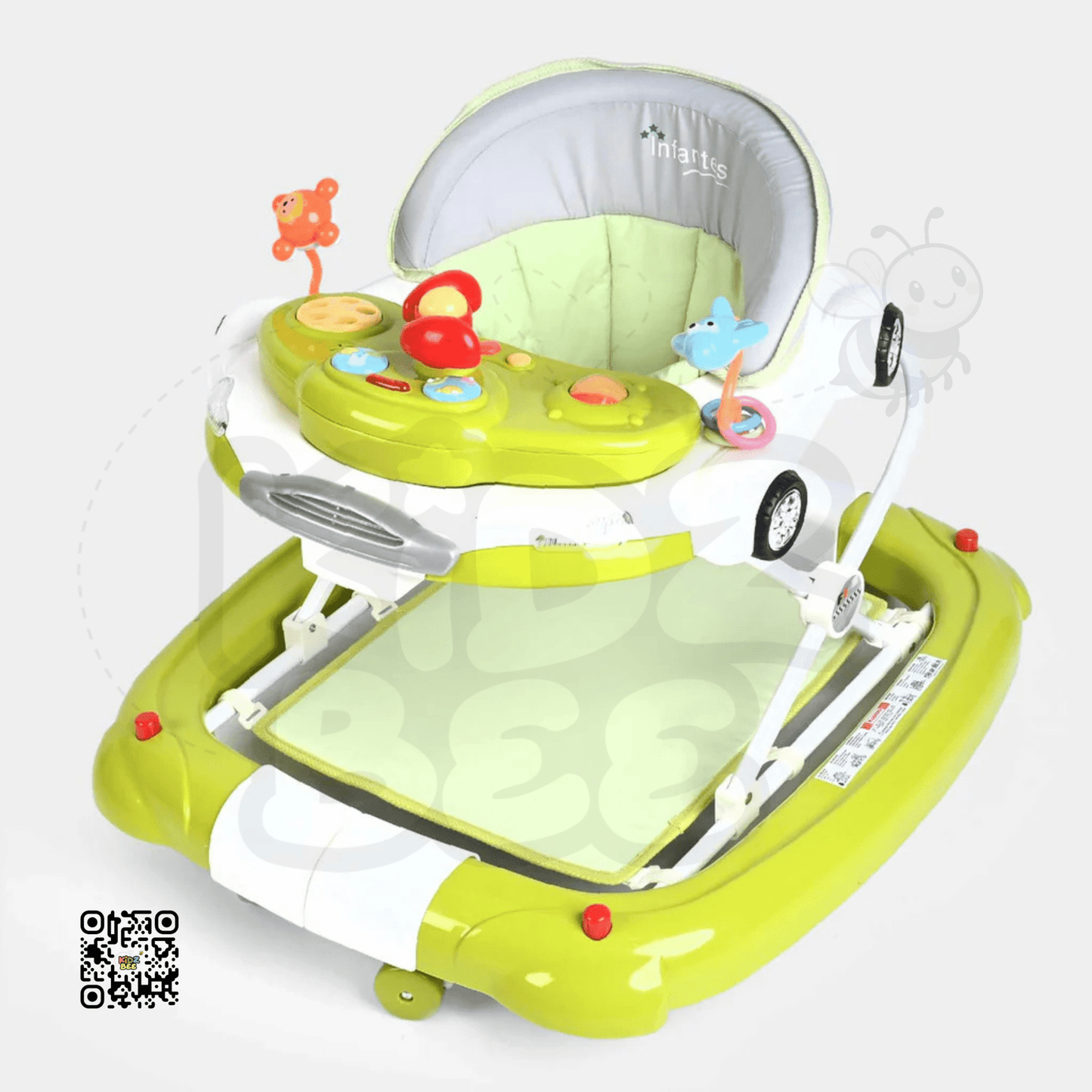 Infantes 1085 2‑Mode Walker + Rocker – Toy Tray with Melodies - Kidz bee – Buy Online in Pakistan | Best Price