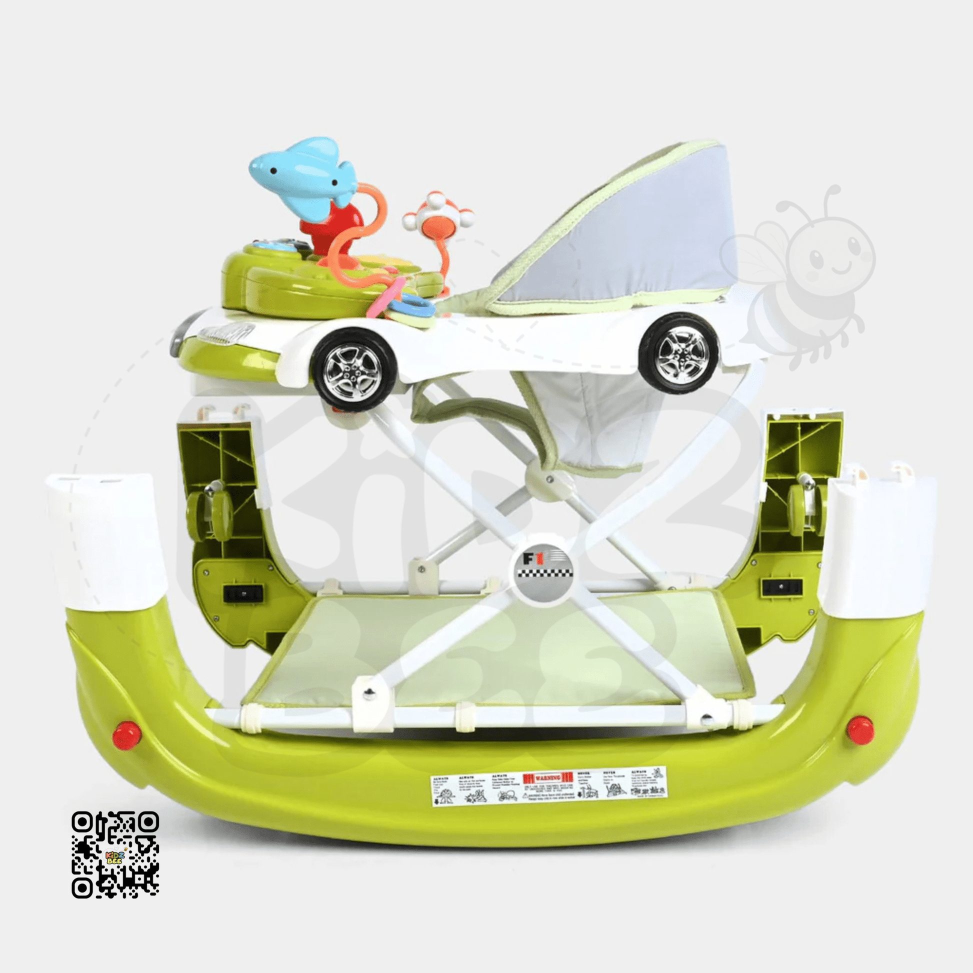 Infantes 1085 2‑Mode Walker + Rocker – Toy Tray with Melodies - Kidz bee – Buy Online in Pakistan | Best Price