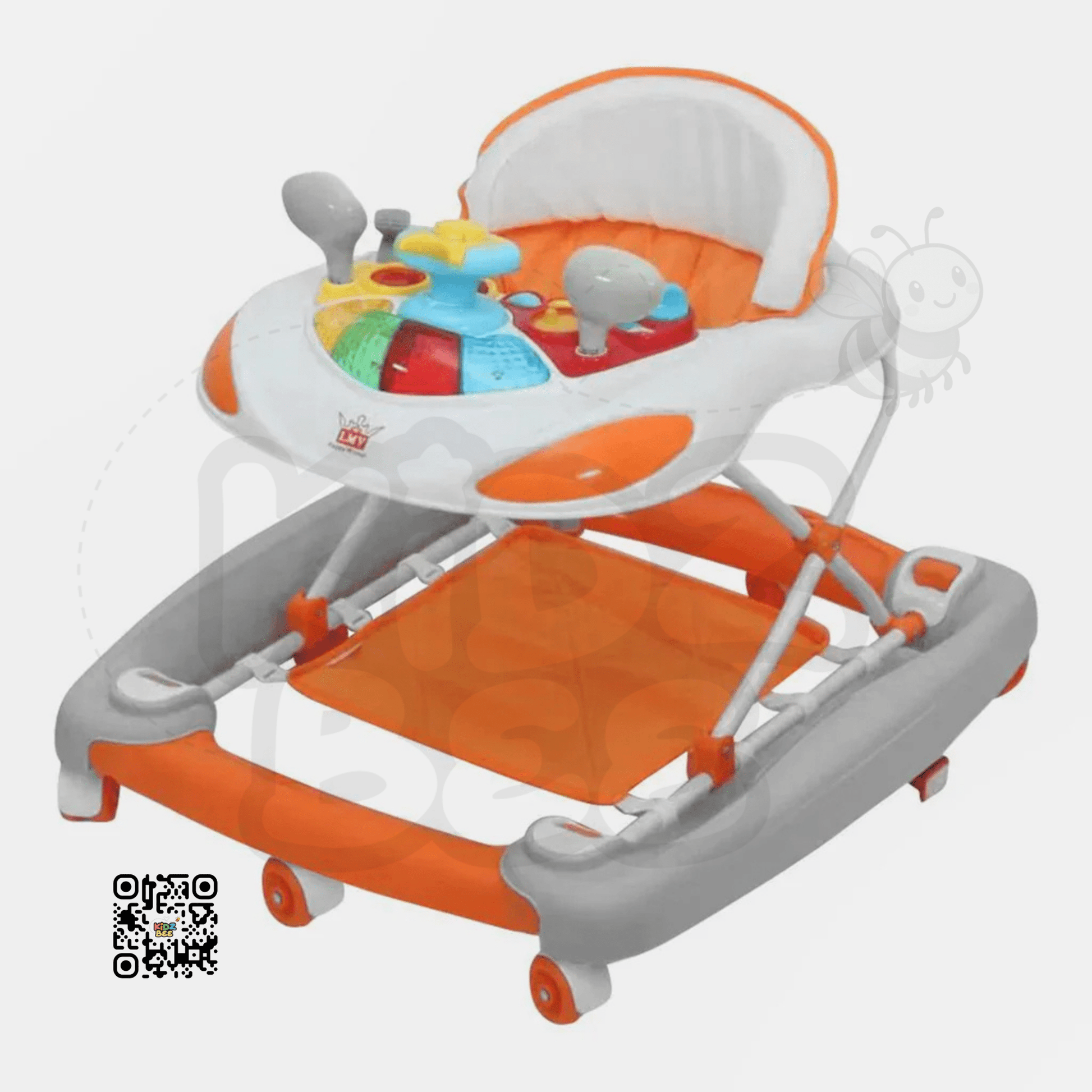 Infantes 2 - in - 1 Baby Walker | Adjustable Height 8855 - Kidz bee – Buy Online in Pakistan | Best Price
