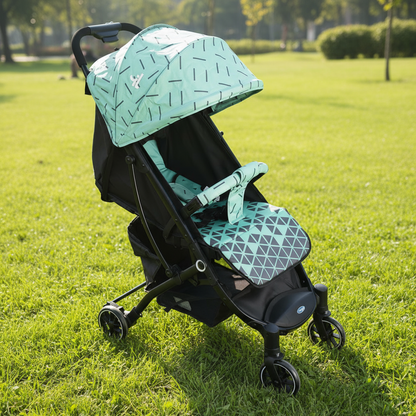 Infantes Stroller – One‑Hand Fold & Suspension  661‑BL‑1021