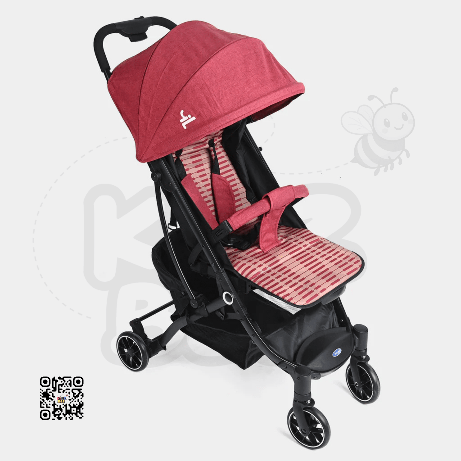 Infantes Stroller – One‑Hand Fold & Suspension 661‑BL‑1021 - Kidz bee – Buy Online in Pakistan | Best Price