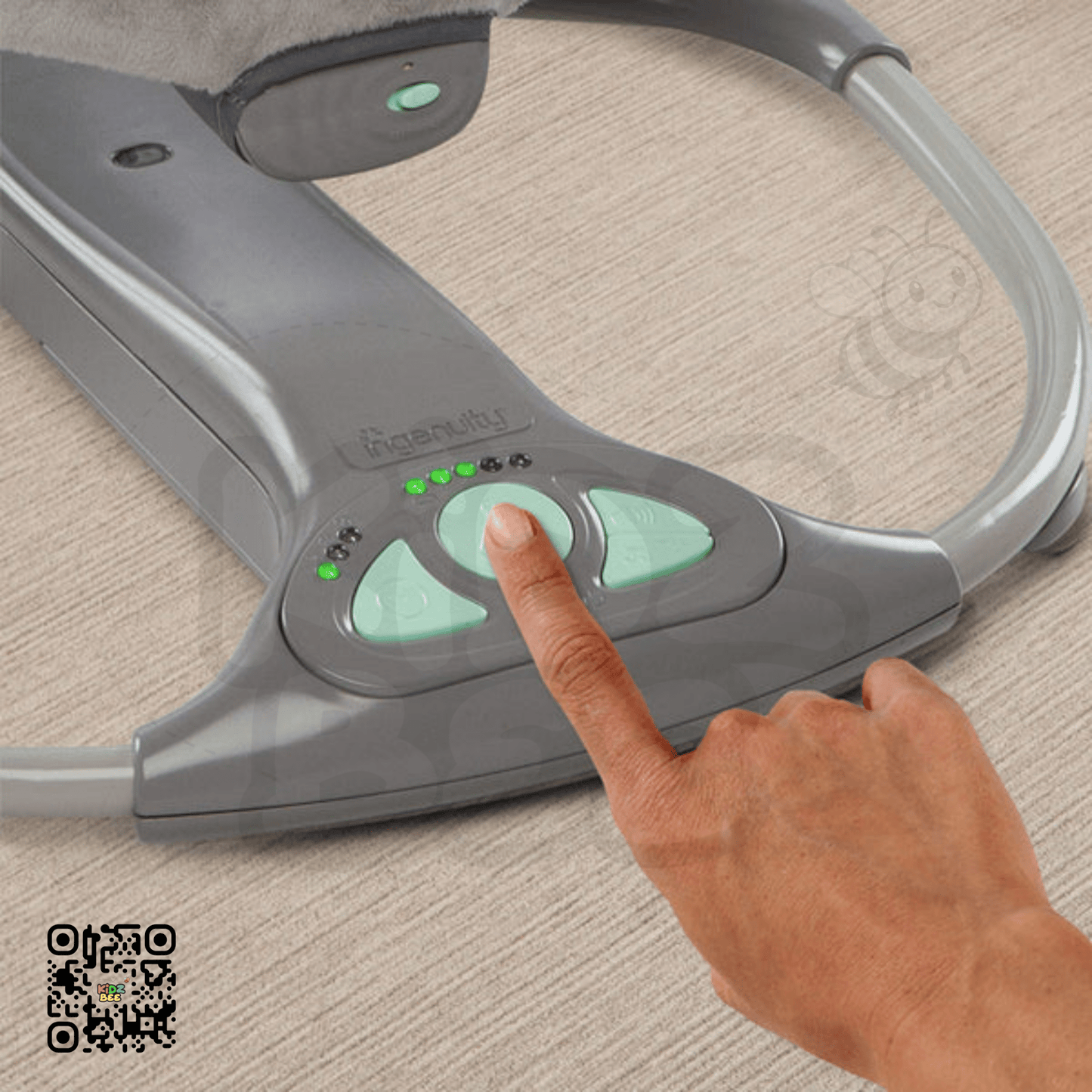 Ingenuity Convert Me 2‑in‑1 Swing‑2‑Seat - Kidz bee – Buy Online in Pakistan | Best Price