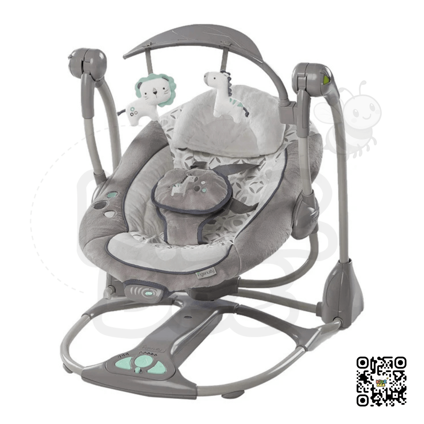 Ingenuity Convert Me 2‑in‑1 Swing‑2‑Seat - Kidz bee – Buy Online in Pakistan | Best Price