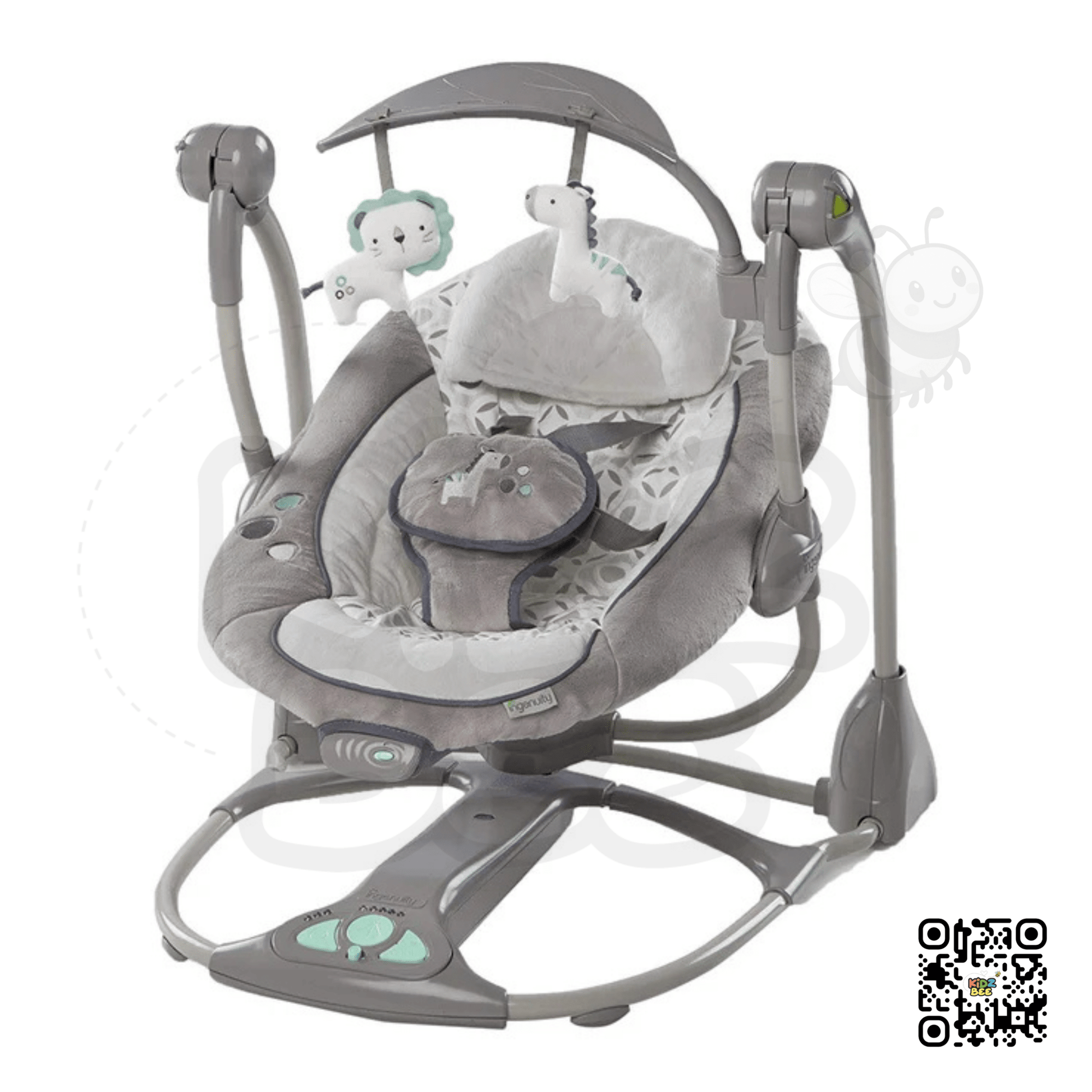 Ingenuity Convert Me 2‑in‑1 Swing‑2‑Seat - Kidz bee – Buy Online in Pakistan | Best Price