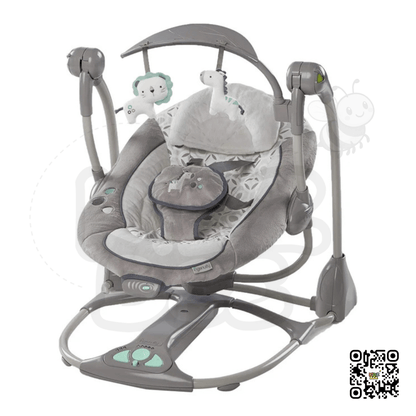 Ingenuity Convert Me 2‑in‑1 Swing‑2‑Seat - Kidz bee – Buy Online in Pakistan | Best Price