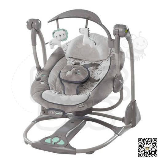 Ingenuity Convert Me 2‑in‑1 Swing‑2‑Seat - Kidz bee – Buy Online in Pakistan | Best Price