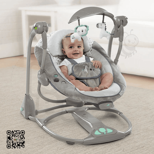 Ingenuity Convert Me 2‑in‑1 Swing‑2‑Seat - Kidz bee – Buy Online in Pakistan | Best Price