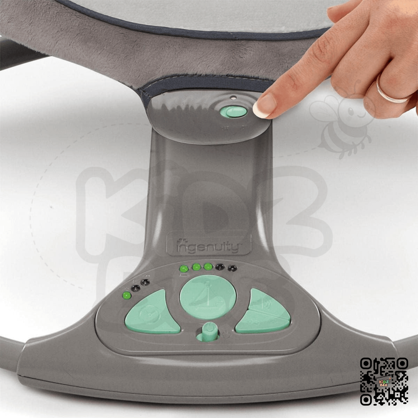 Ingenuity Convert Me Portable Swing‑2‑Seat 60378 – Brighton - Kidz bee – Buy Online in Pakistan | Best Price