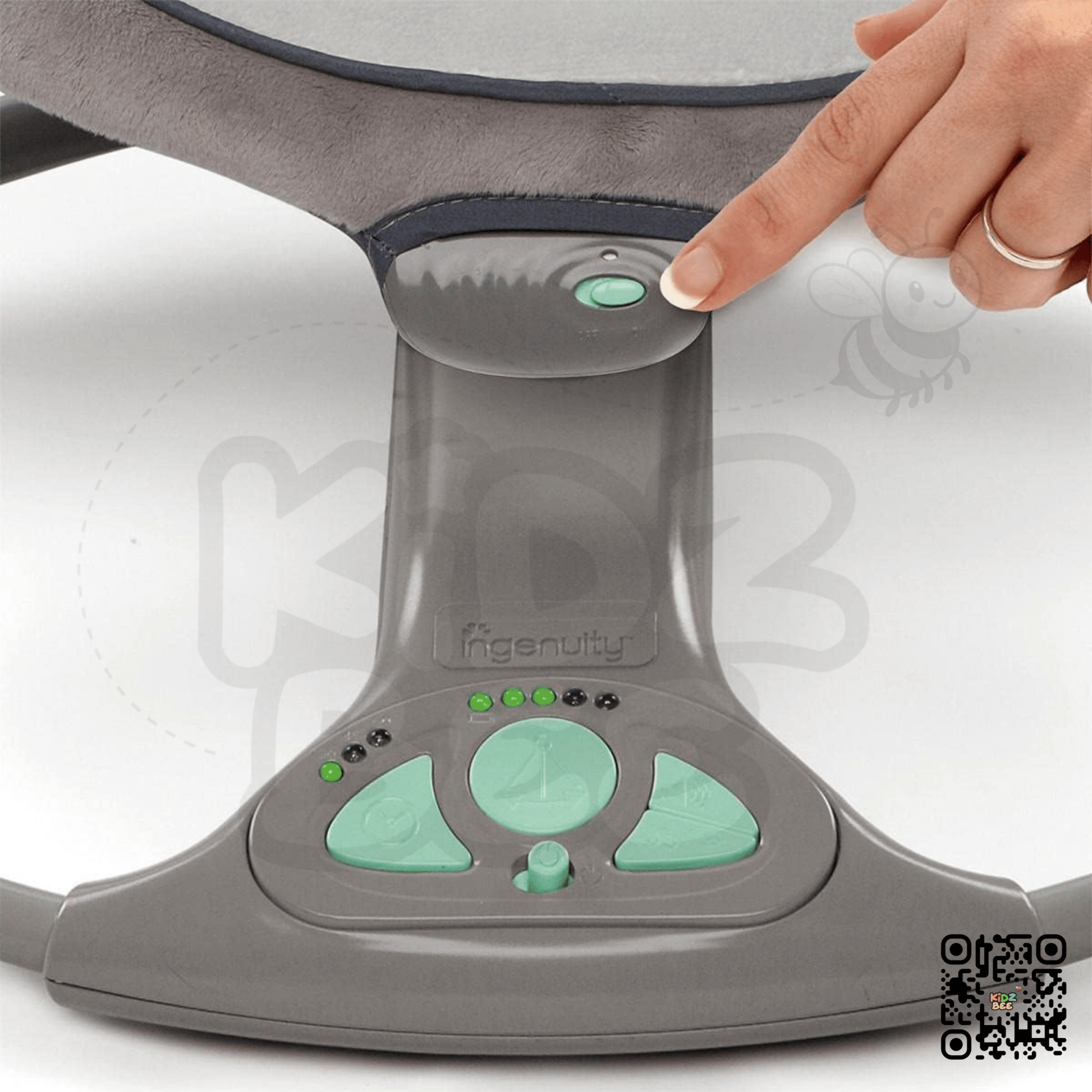 Ingenuity Convert Me Portable Swing‑2‑Seat 60378 – Brighton - Kidz bee – Buy Online in Pakistan | Best Price