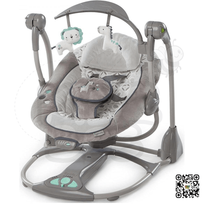 Ingenuity Convert Me Portable Swing‑2‑Seat 60378 – Brighton - Kidz bee – Buy Online in Pakistan | Best Price