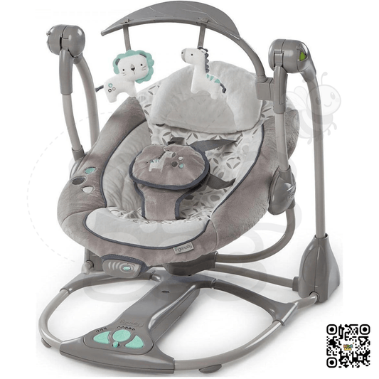 Ingenuity Convert Me Portable Swing‑2‑Seat 60378 – Brighton - Kidz bee – Buy Online in Pakistan | Best Price