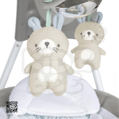 Ingenuity InLighten 2‑in‑1 Cradling Swing & Rocker 12365 – Spruce - Kidz bee – Buy Online in Pakistan | Best Price