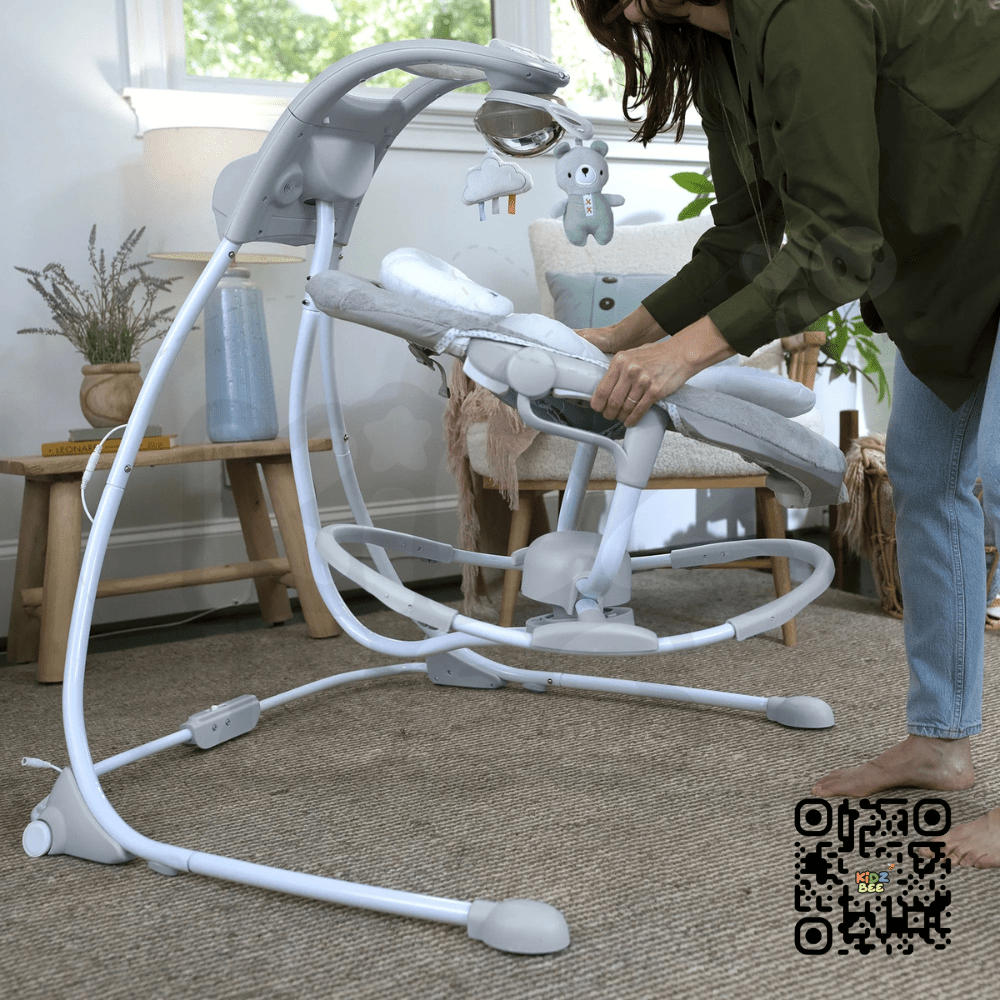 Ingenuity InLighten Cradling Swing – Twinkle Teddy - Kidz bee – Buy Online in Pakistan | Best Price