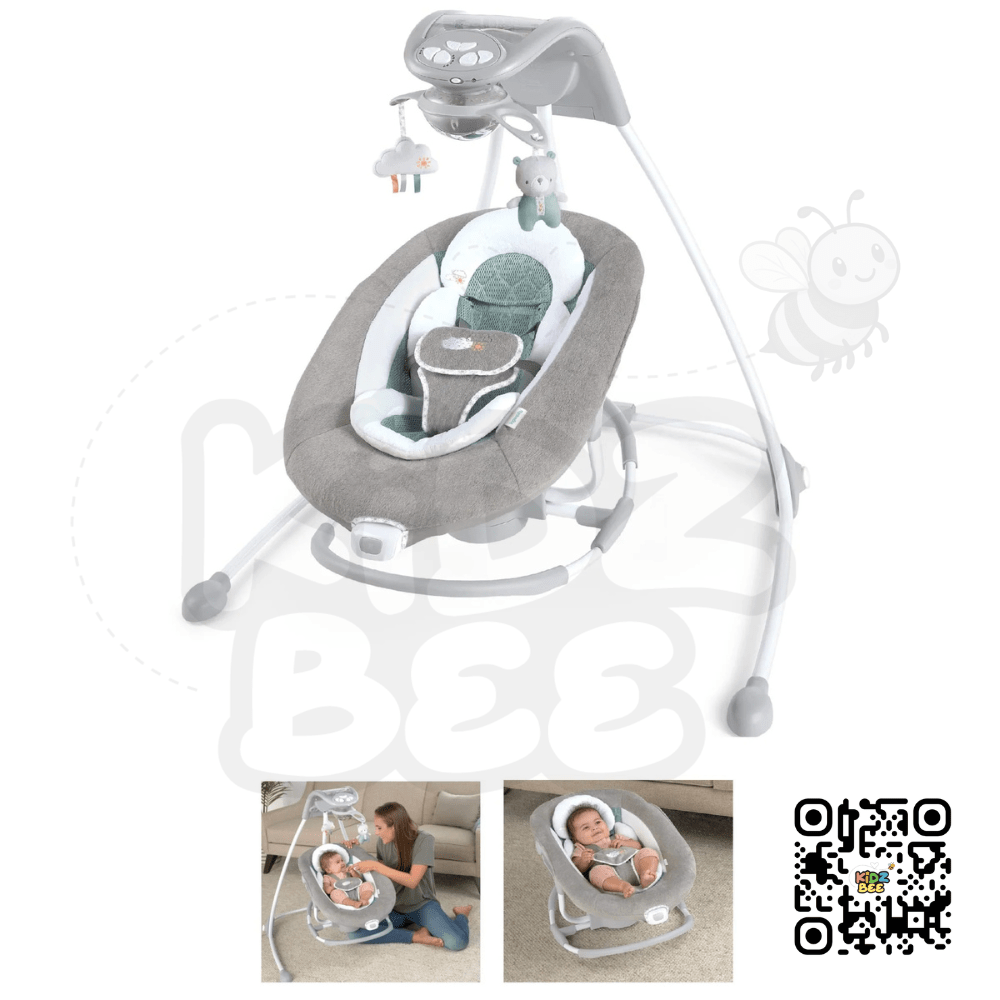 Ingenuity InLighten Cradling Swing – Twinkle Teddy - Kidz bee – Buy Online in Pakistan | Best Price