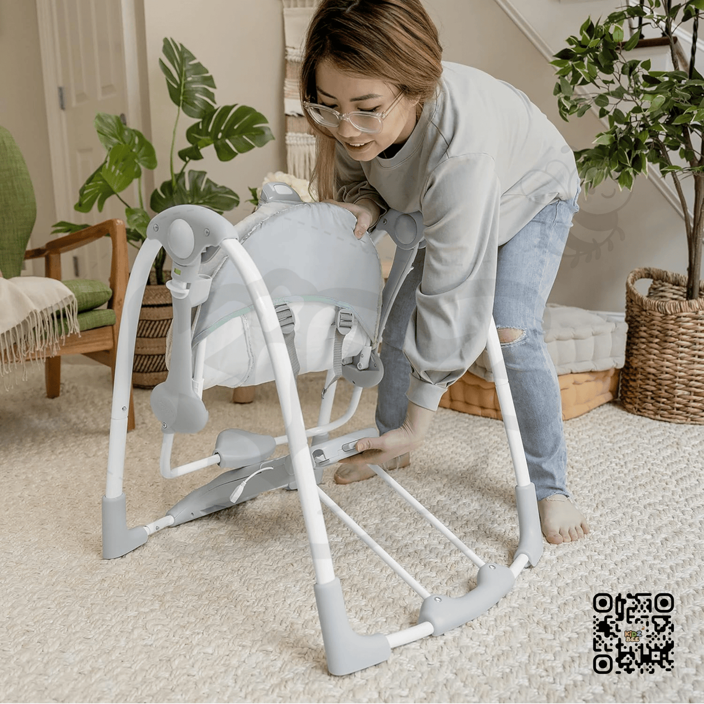 Ingenuity Power Adapt Convert Me Swing‑2‑Seat 12322 – Wimberly - Kidz bee – Buy Online in Pakistan | Best Price