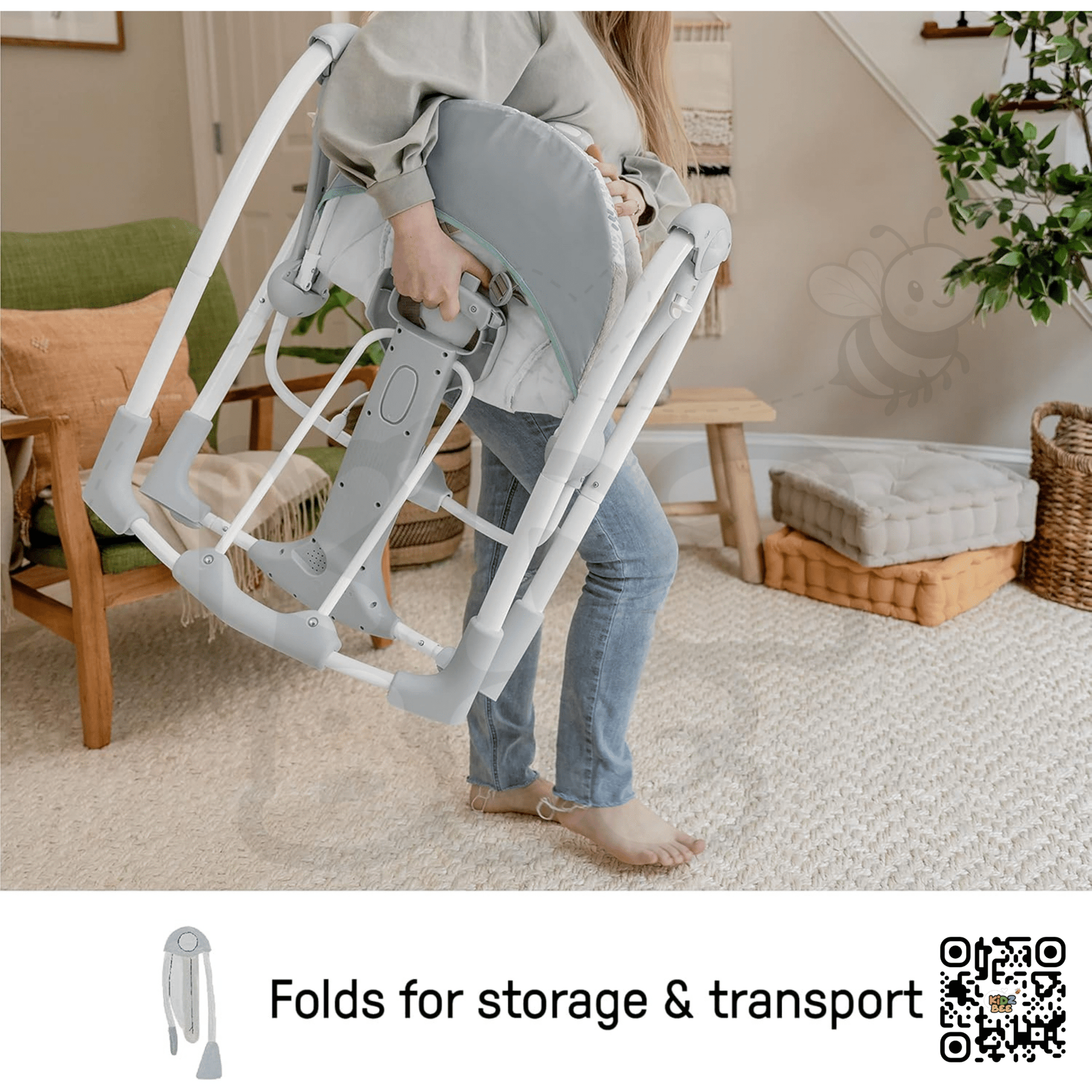 Ingenuity Power Adapt Convert Me Swing‑2‑Seat 12322 – Wimberly - Kidz bee – Buy Online in Pakistan | Best Price