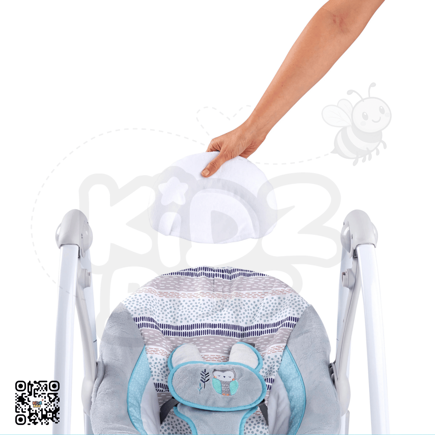 Ingenuity  Power Adapt  Portable  Baby Swing 11440 – Abernathy - Kidz bee – Buy Online in Pakistan | Best Price