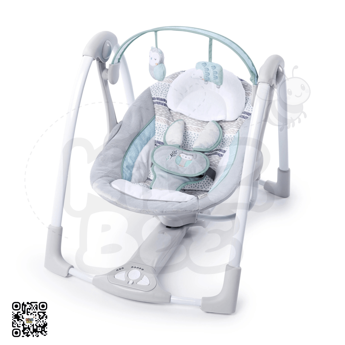 Ingenuity  Power Adapt  Portable  Baby Swing 11440 – Abernathy - Kidz bee – Buy Online in Pakistan | Best Price